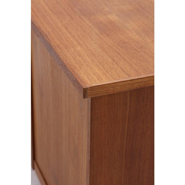 Wood Vintage Danish Teak Desk, 1960s For Sale - Image 7 of 16