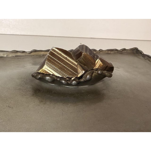 Vintage Handmade Rectangular Pewter Box by Attilio Nani, Italy, 1960s For Sale - Image 9 of 13