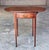 Traditional Mid Century Federal Style Mahogany Single Drawer Drop Leaf Side Table For Sale - Image 3 of 11