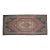 1970s Hand Knotted Small Turkish Rug Wool Door Mat Entry Decor - 21'' X 45'' For Sale