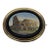 Victorian Grand Tour Italian Micromosaic Yellow Gold Brooch Depicting the Colosseum C1870 For Sale