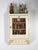 1920s Antique Apotheque Wall Cabinet with Bottles, 1920s, Set of 55 For Sale - Image 5 of 18