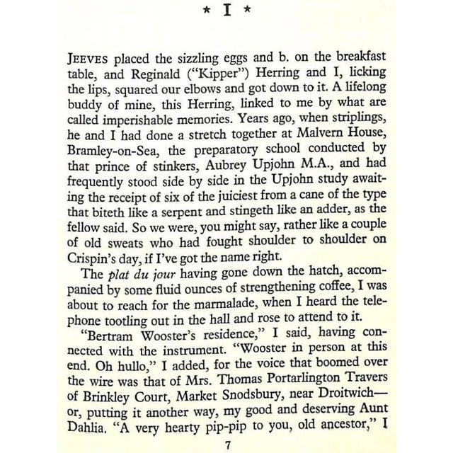 "Jeeves in the Offing" Book 1960 Wodehouse, P.G. For Sale In New York - Image 6 of 6