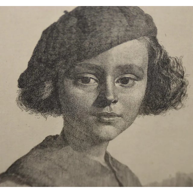 Gerald Brockhurst Pencil Signed Etching "Fabian" c.1921 For Sale - Image 4 of 7