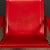 20th Century Italian Red Leather Chair by Toussaint & Angeloni for Matteo Grassi, 1970 For Sale - Image 9 of 18