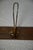 Vintage Bistro-Style Wall-Mounted Coat Rack in Wood and Patinated Metal, 1940s For Sale - Image 4 of 5