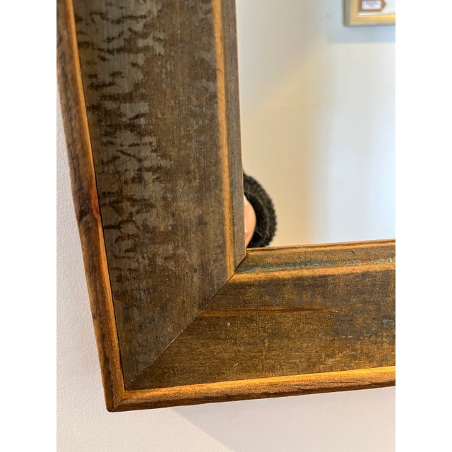 Contemporary Maine Barnwood Wall Mirror For Sale In Boston - Image 6 of 12