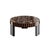 Folk Center Table in Wood Tribal Print by Hommés Studio For Sale - Image 6 of 6