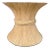 1970s 'Sheaf of Wheat' Stacked Rattan End Table Attributed to McGuire For Sale