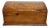 Oversize Vintage Domed Lid Burled Wood Box For Sale