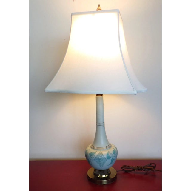 Mid-Century Modern Rembrandt Genie Bottle Table Lamp For Sale - Image 10 of 13