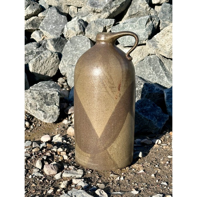 Modern Studio Ceramic Floor Vase, Germany, 1980s For Sale - Image 3 of 18