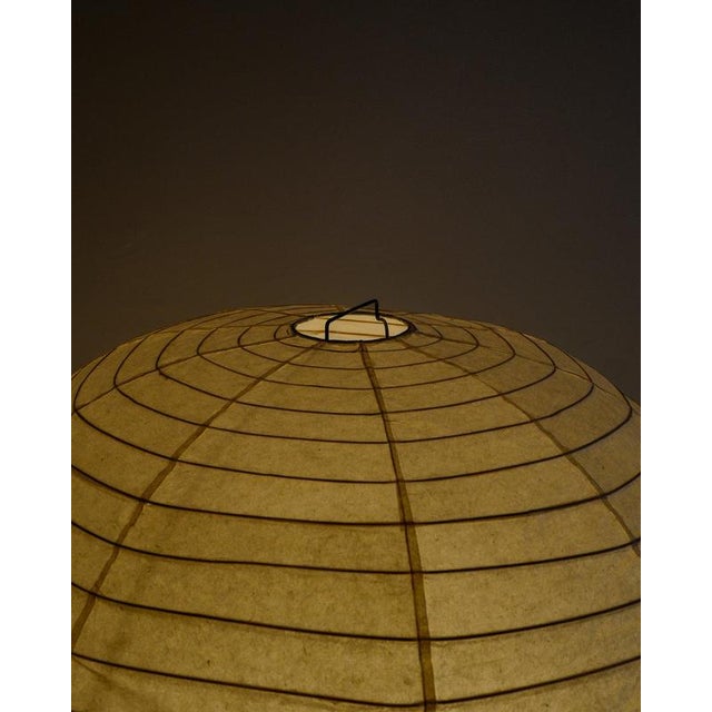 Early Mid-Century Isamu Noguchi N21 Akari Floor Lamp by Ozeki & Co, Japan,1960s For Sale - Image 6 of 9