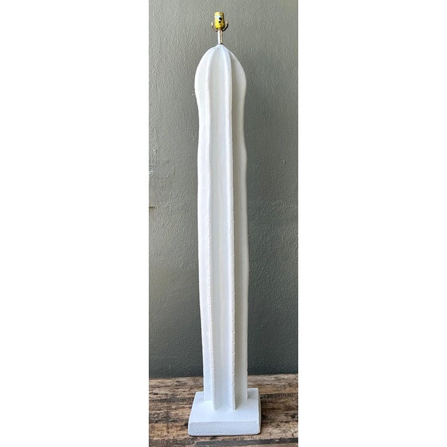 Vintage Plaster Cactus Floor Lamp For Sale - Image 11 of 14
