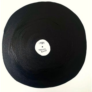 Abstract Vinyl Record Painting, 1989 by Taylor Swift For Sale