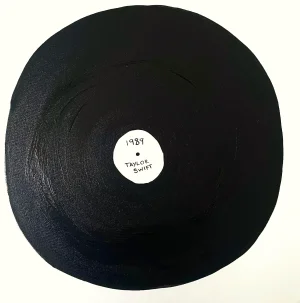 Abstract Vinyl Record Painting, 1989 by Taylor Swift