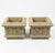 This sophisticated pair of cast stone planters features a timeless square silhouette, drawing inspiration from classical...