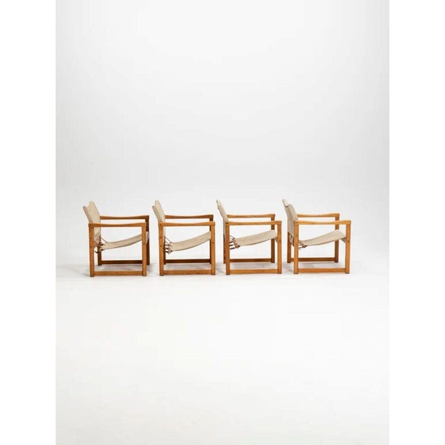 Mid-Century Modern Model Diana Armchairs by Karin Mobring for Ikea, Sweden, 1970s, Set of 4 For Sale - Image 4 of 18