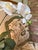Wood Pair of Custom Botanical Crewelwork Chairs in Green For Sale - Image 7 of 18