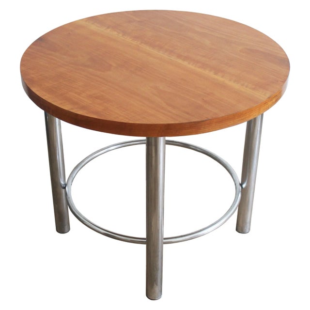 Bauhaus Modernist Model ST44 Coffee Table by Slezak, 1930s For Sale - Image 3 of 10