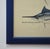 Hand-drawn illustration depicting three marlin species of the genus Makaira, executed mid-20th century. This finely...