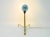 Mid-Century Light Blue Wall or Table Lamp by Rupert Nikoll, Vienna, 1950s For Sale - Image 9 of 10