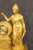 19th C. Large French Empire Bronze Gilded Ormolu Figural Clock For Sale - Image 15 of 17