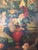 Brown Antique Oil Painting, Floral Still Life Painting, Decor For Sale - Image 8 of 12