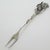 Vintage Italian Silver 800 Grape Cocktail Fork from Raspini, Arezzo, 2000s For Sale - Image 3 of 16