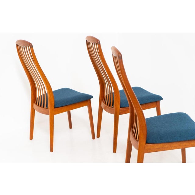 Dining Chairs by Kai Kristiansen for Schou Andersen, Set of 4 For Sale - Image 13 of 14