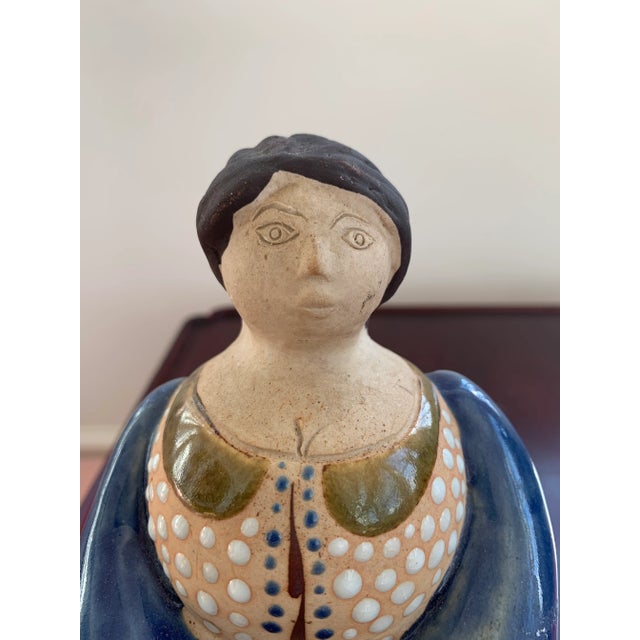 Vintage Taste Setter by Sigma Mother & Child Ceramic Figurine For Sale In Charlotte - Image 6 of 9