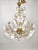 Murano Glass White Flowers Chandelier, 1970s For Sale - Image 6 of 18