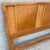 Mid Century Modern Teak and Can King Size Headboard With Gold Accents For Sale In West Palm - Image 6 of 6