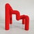 Yngve Ekström Red Ekstrem Armchair by Terje Ekstrom for Stokke, 1980s For Sale - Image 4 of 18