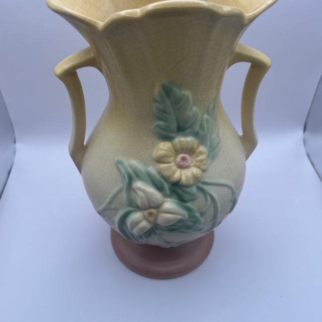 Ceramic Vintage Hull Pottery Vase For Sale - Image 7 of 7
