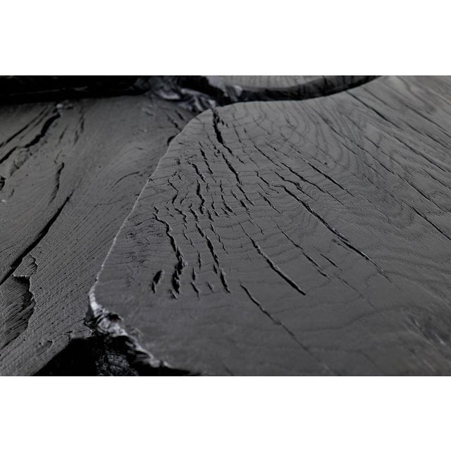 Wood Sculptural Coffee Table by Logniture For Sale - Image 7 of 18