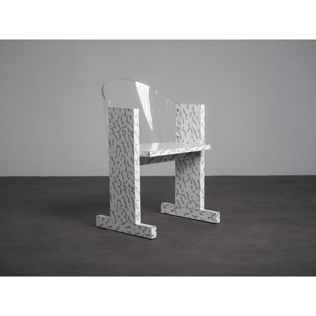 Gray Teodora Armchair by Ettore Sottsass for Vitra, Switzerland, 1987 For Sale - Image 8 of 8