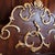 Brown Scandinavian Rococo Walnut and Gilt Mirror For Sale - Image 8 of 10