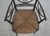 Pair of Antique Rush Seat Bamboo Sussex Type Chairs For Sale - Image 10 of 18