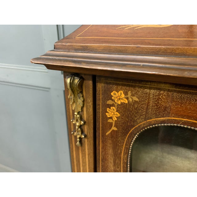 Inlaid Mahogany Cabinet, 1900 For Sale - Image 12 of 18