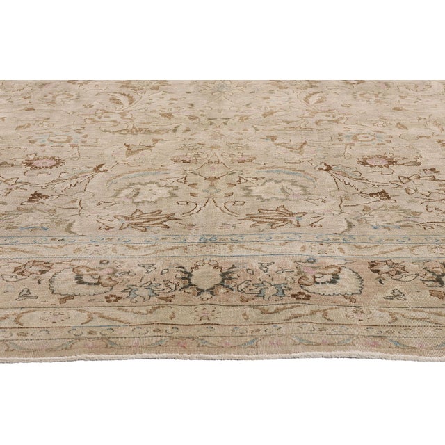 Antique Persian Tabriz Rug, 09'06 X 12'04 For Sale - Image 4 of 10