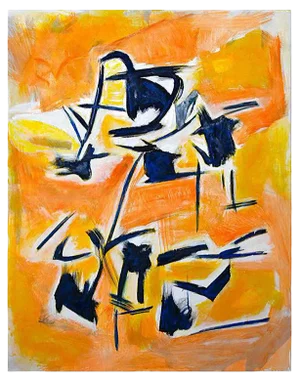 Giorgio Lo Fermo, The Orange Inspiration, Oil on Canvas, 2020
