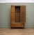 An Edwardian oak wardrobe dating from circa 1900s, with Arts & Crafts styling and elegant Art Nouveau metal inlay....