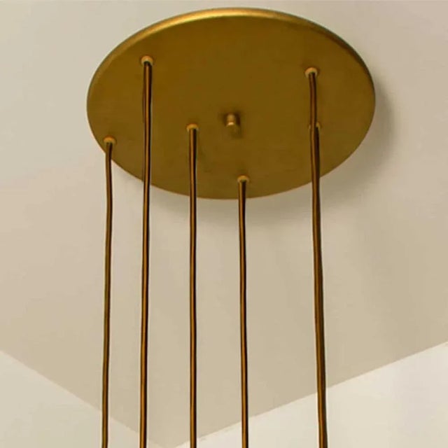 Glass Bowl Pendant Light from Mazzega, Italy, 1970s For Sale - Image 17 of 18