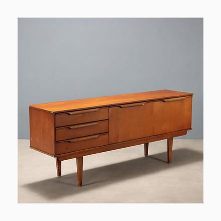 Vintage Sideboard in Teak, 1960s For Sale - Image 13 of 13