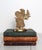 Metal Vintage Brass Santa Claus Christmas Taper Candle Holder For Sale - Image 7 of 8