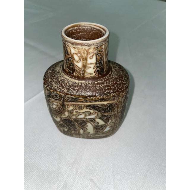 Nils Thorsson 1960s Royal Copenhagen Vase For Sale - Image 4 of 8