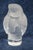 Lalique France Chouette Owl Figurine Frosted and Clear Crystal Paperweight 5198b For Sale - Image 12 of 16