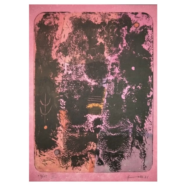 Will Faber, Untitled, 1965, Lithograph For Sale