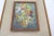 Charming still life painting of vase with flowers. Period frame. Measures 14 1/2" by 12 1/2". Site 8 1/2' by 6 1/2"....